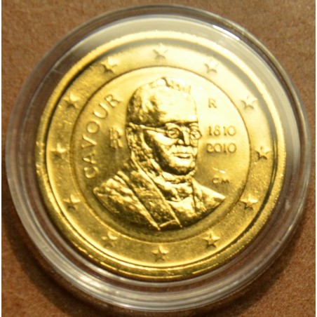 Euromince mince 2 Euro Taliansko 2010 - 200. výročie narodenia gróf...