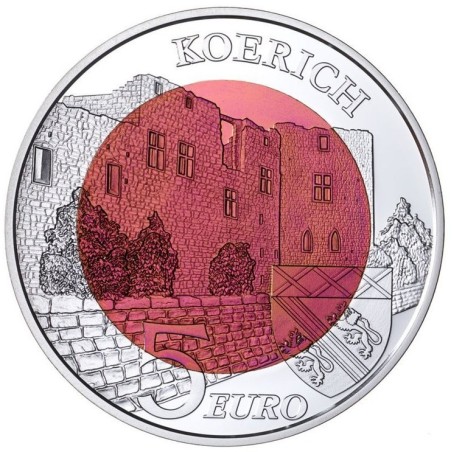 Euromince mince 5 Euro Luxembursko 2018 - Koerich (Proof)