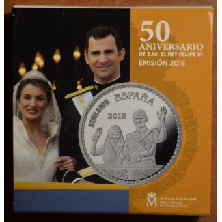 eurocoin eurocoins 10 Euro Spain 2018 - 50th anniversary of King Fe...