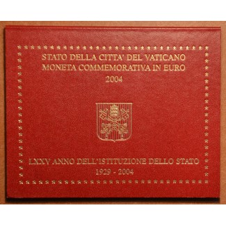 Euromince mince Obal na 2 Euro Vatikan 2004 - 75. výročie založenia...