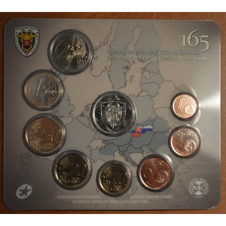 Euromince mince Súbor 9 Slovenských mincí 2016 165 rokov Finančnej ...