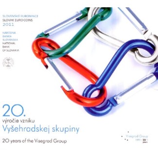 euroerme érme Szlovák forgalmi sor 2011 - A Visegrád csoport (BU)