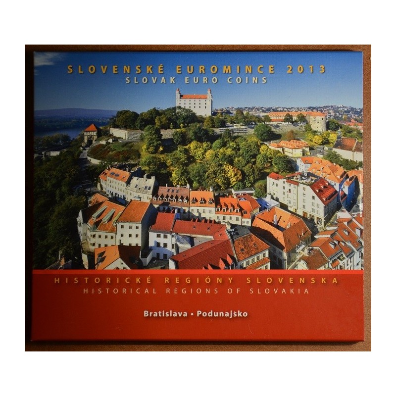 euroerme érme Szlovák 8 részes forgalmi sor 2013 - Bratislava, Podu...