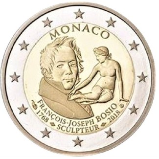 eurocoin eurocoins 2 Euro Monaco 2018 - François-Joseph Bosio (Proof)