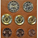 Set of 8 eurocoins Malta 2012 (BU)