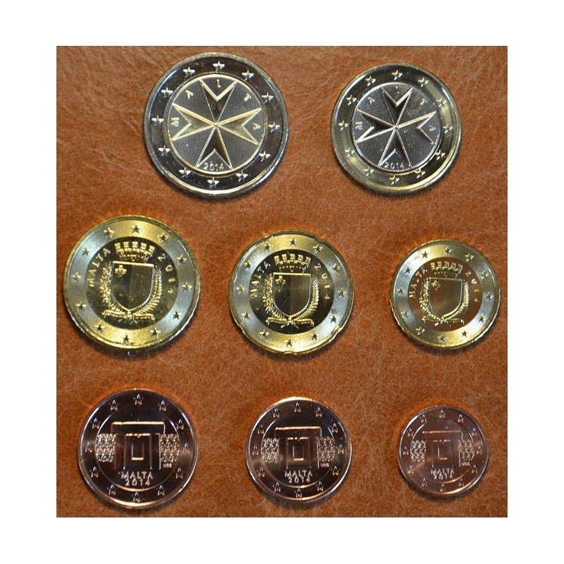 eurocoin eurocoins Set of 8 eurocoins Malta 2012 (BU)