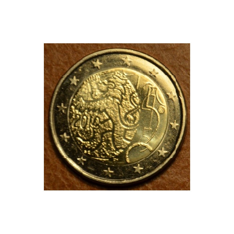 Euromince mince Poškodená 2 Euro Fínsko 2010 - 150. výročie Fínskej...