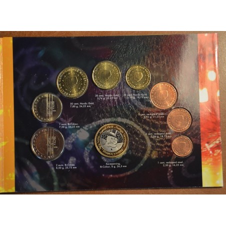 eurocoin eurocoins Set of 8 coins Netherlands 2006 Christmas (BU)