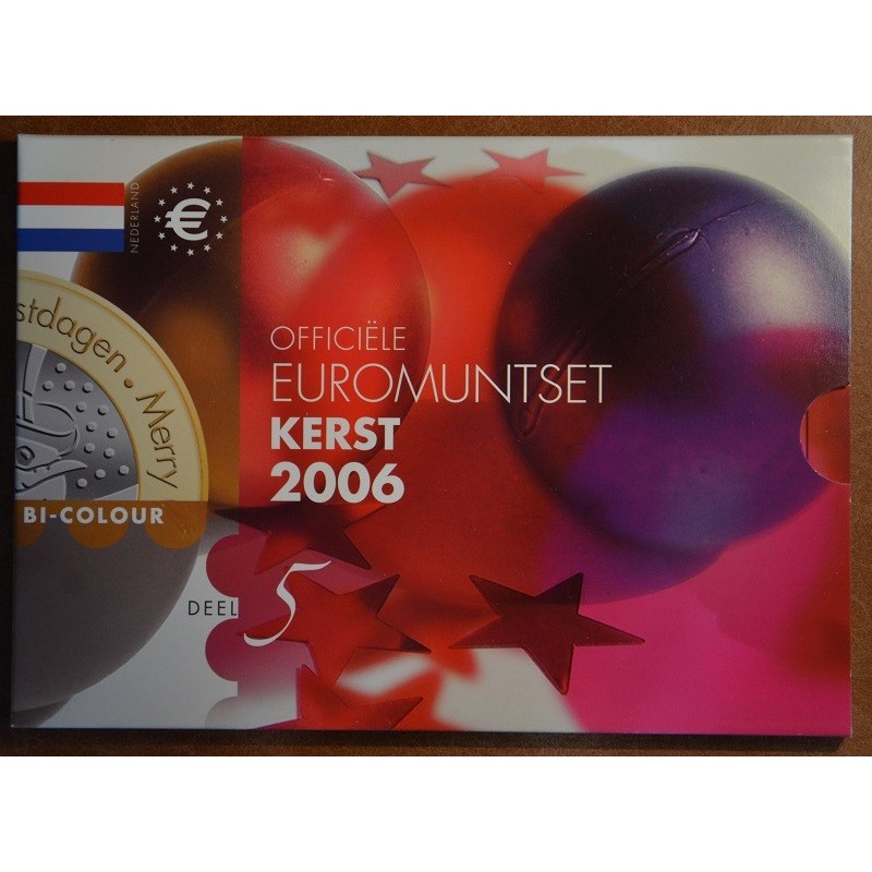 Euromince mince Sada 8 mincí Holandsko 2006 Vianoce (BU)