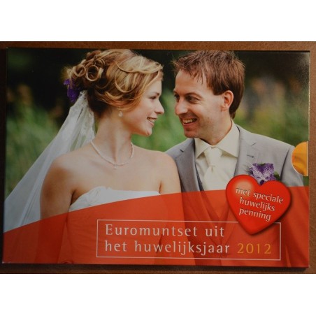 eurocoin eurocoins Set of 8 coins Netherlands 2012 Wedding set (BU)