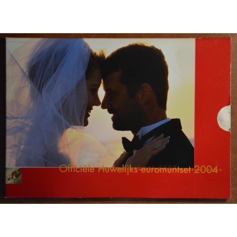 eurocoin eurocoins Set of 8 coins Netherlands 2004 Wedding set (BU)